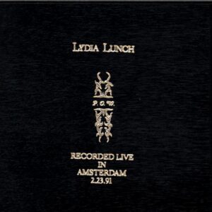 Lydia Lunch-P.O.W.-CD Wooden Box