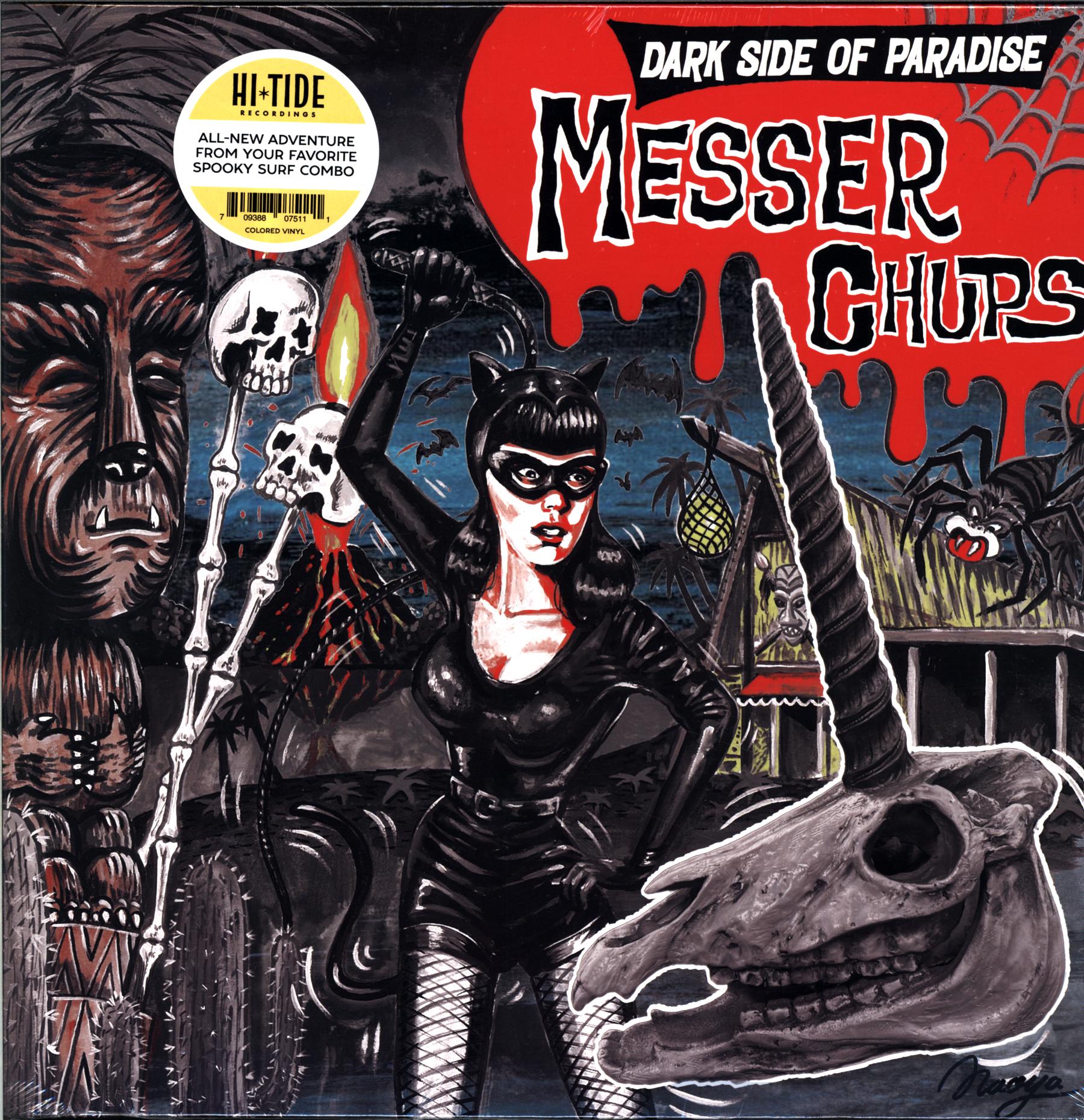 Messer Chups-Dark Side Of Paradise-LP Vinyl yellow-black splatter-1 Messer Chups-Dark Side Of Paradise-LP Vinyl yellow-black splatter
