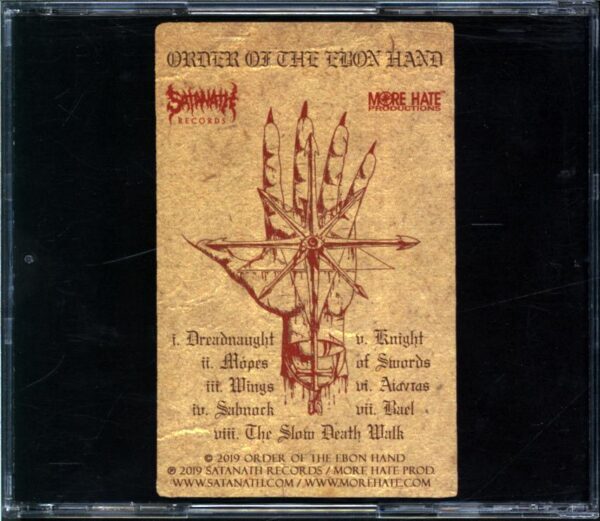 Order Of The Ebon Hand-VII The Chariot-CD