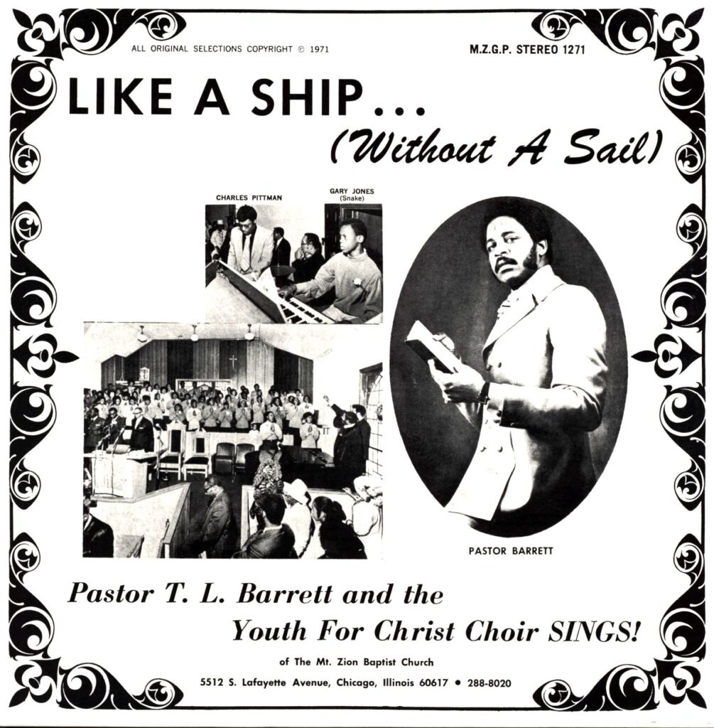 Pastor T. L. Barrett-Like A Ship... (Without A Sail) Reissue US 2017-LP Vinyl