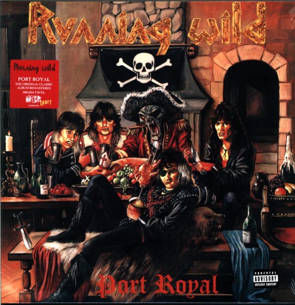 Running Wild-Port Royal-LP Vinyl 2017 180 gram