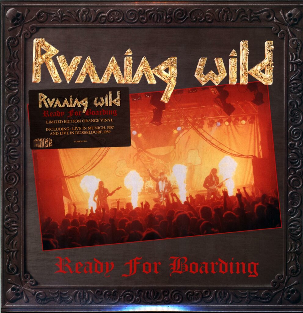 Running Wild-Ready For Boarding-2LP Vinyl orange