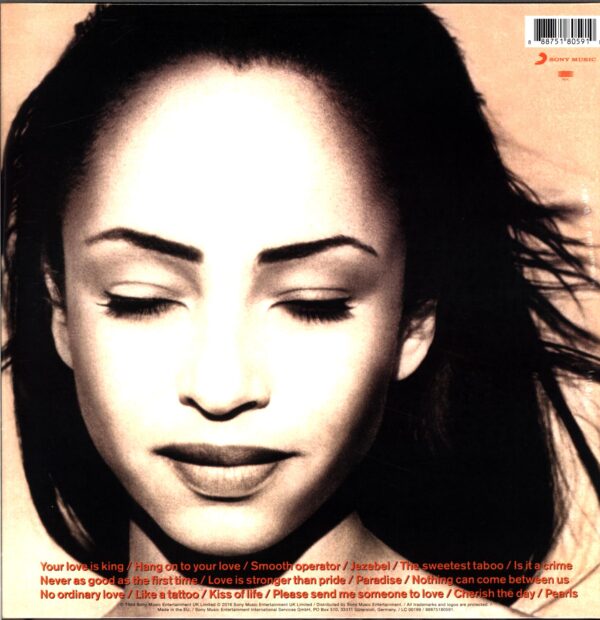 Sade-The Best Of Sade-LP Vinyl