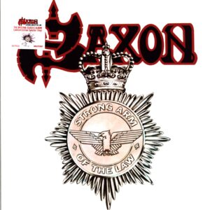 Saxon-Strong Arm Of The Law-splatter LP Vinyl