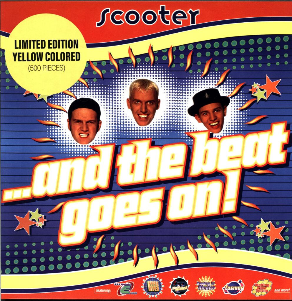 Scooter-...And The Beat Goes On!-yellow LP Vinyl