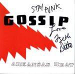 The Gossip-Arkansas Heat signed-10 Vinyl