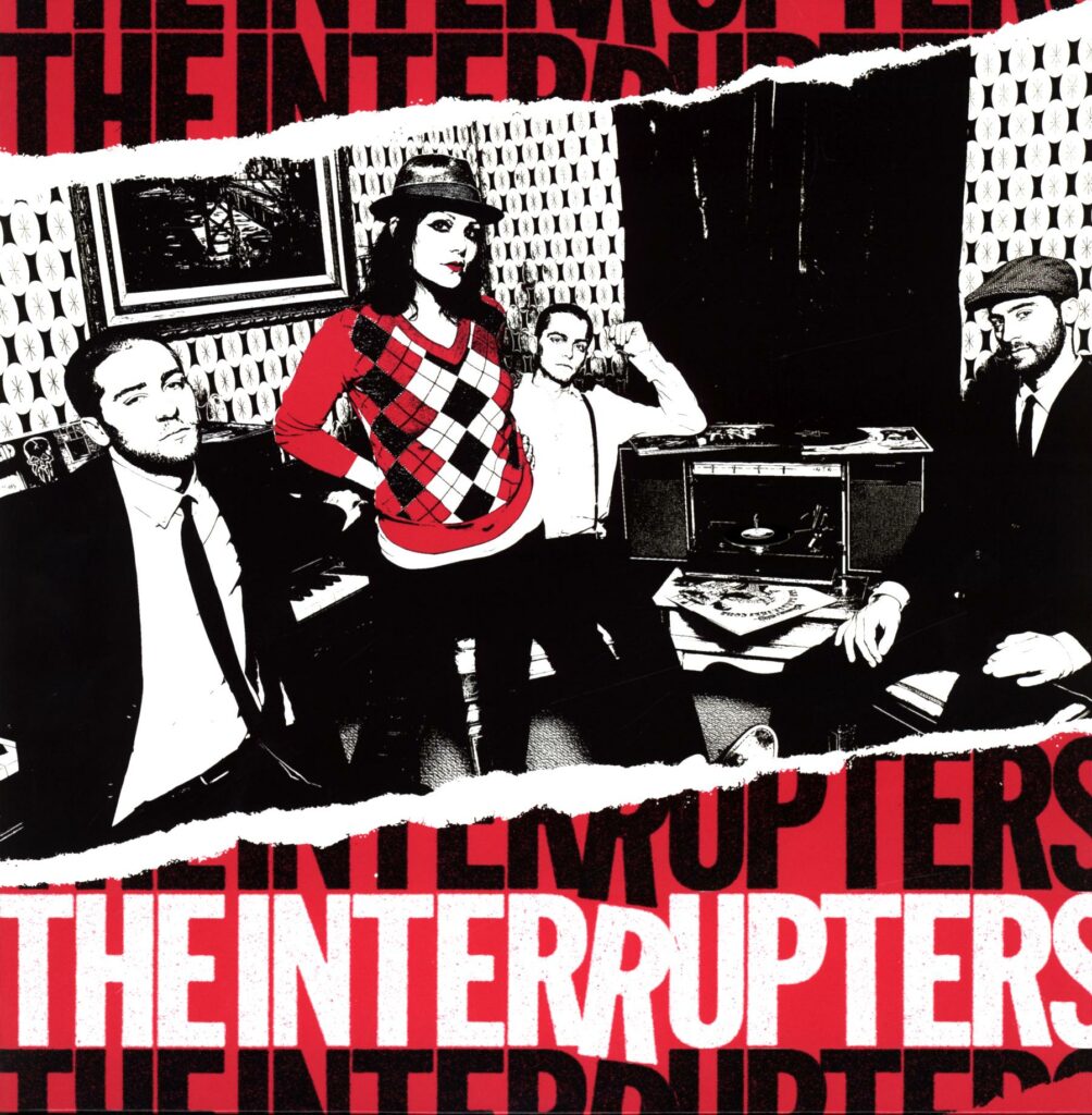 The Interrupters-The Interrupters white black splatter-LP Vinyl