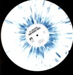 U.S. Christmas-Bad Heart Bull bone with blue splatter-LP Vinyl