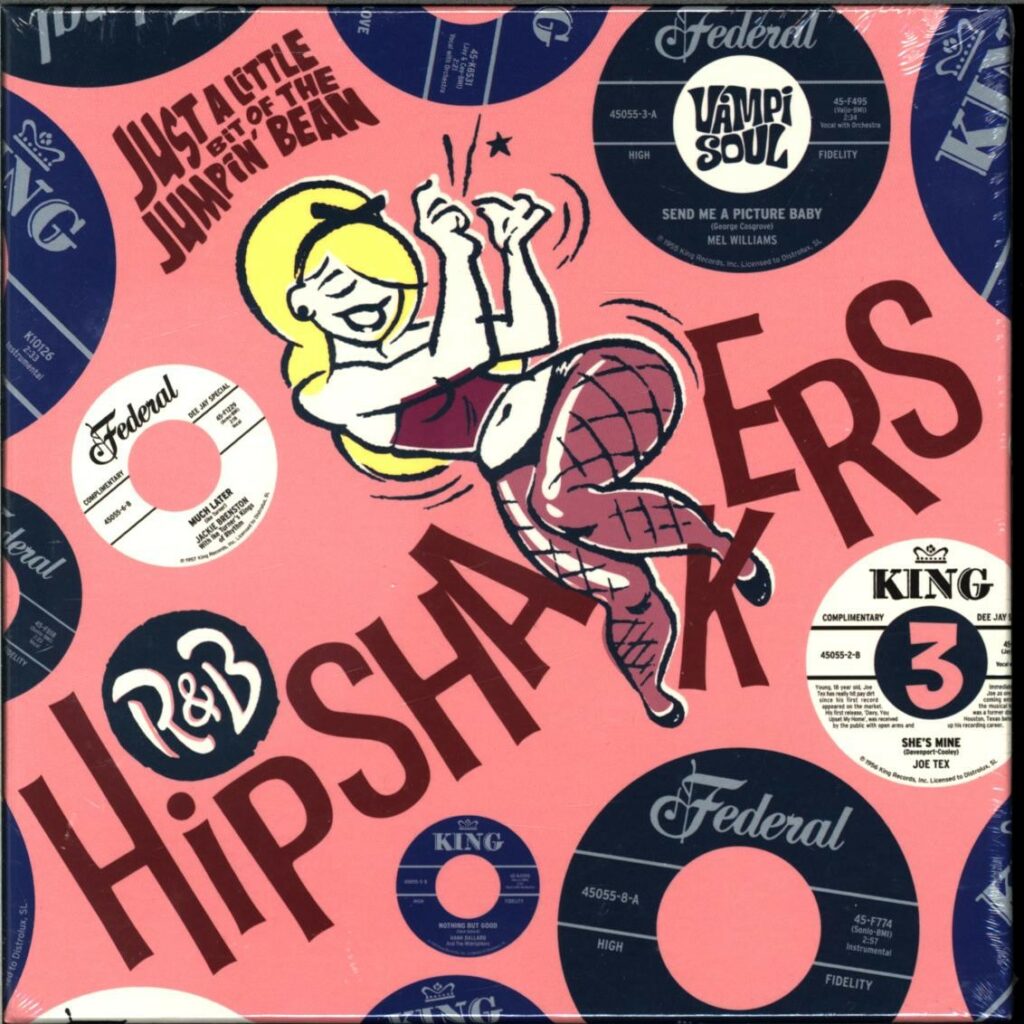 Various - Hipshakers Volume 3 - Just A Little Bit Of The Jumpin' Bean - 10 x 7 Vinyl