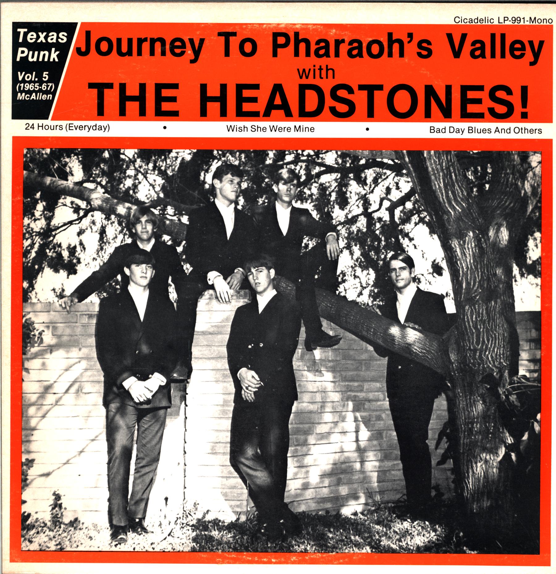 Various-Journey To Pharaoh's Valley With The Headstones! - Texas Punk Vol. 5 (1965-67) McAllen-LP Vinyl-1 Various-Journey To Pharaoh's Valley With The Headstones! - Texas Punk Vol. 5 (1965-67) McAllen-LP Vinyl