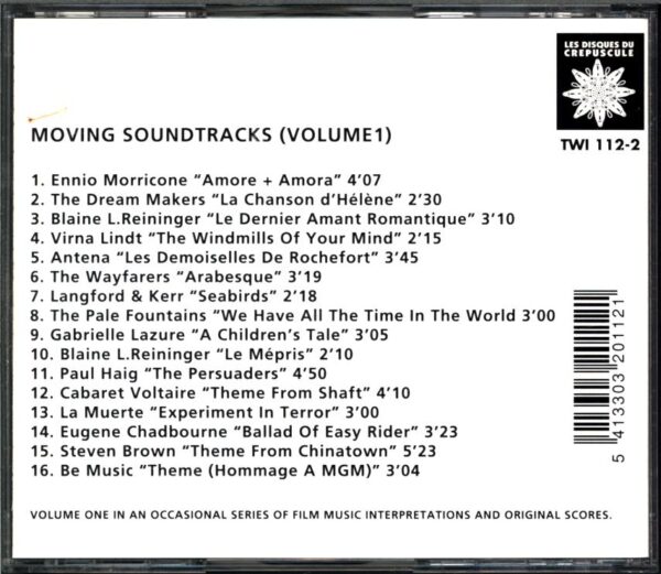 Various-Moving Soundtracks (Volume One)-CD