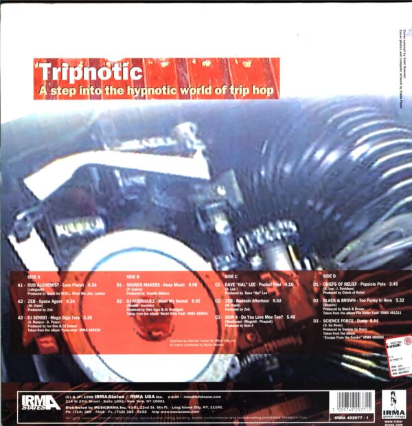 Various-Tripnotic A Step Into The Hypnotic World Of Trip Hop-LP Vinyl