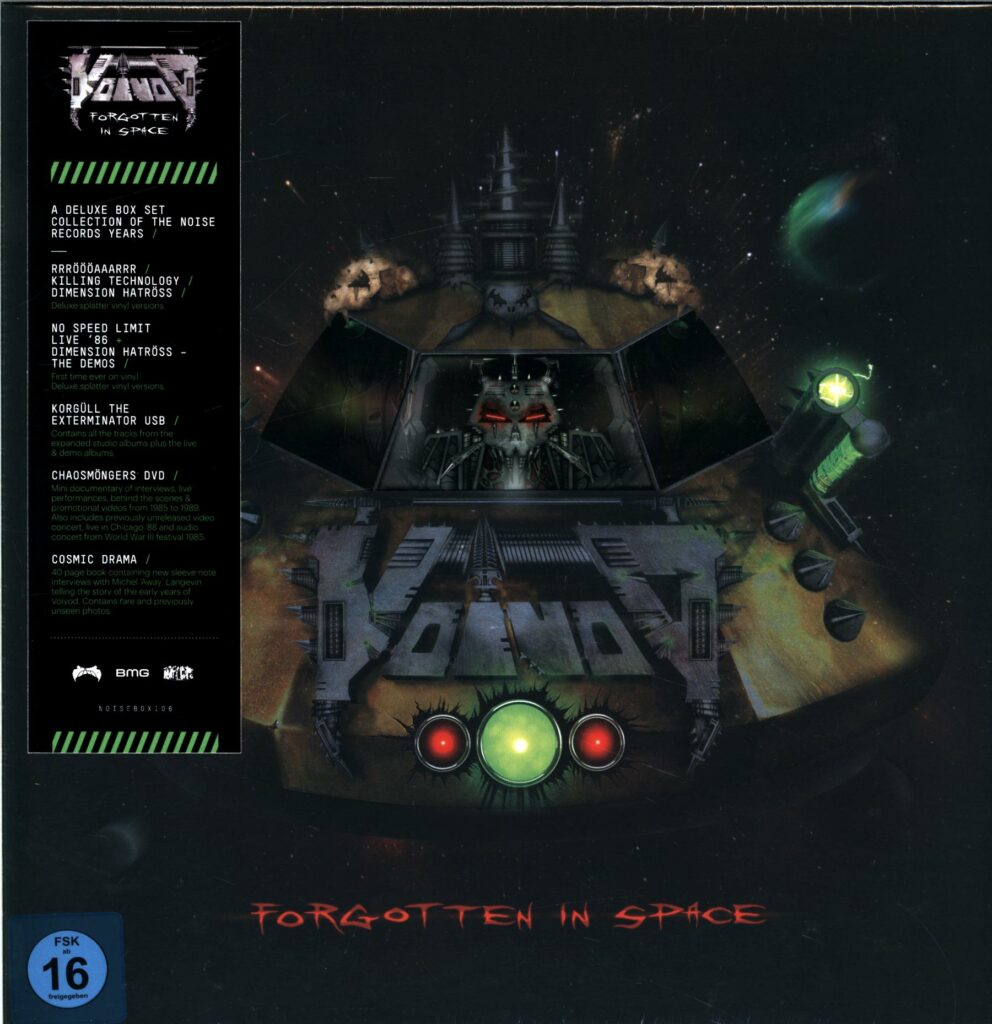 Voivod-Forgotten In Space-6LP Box Set Vinyl