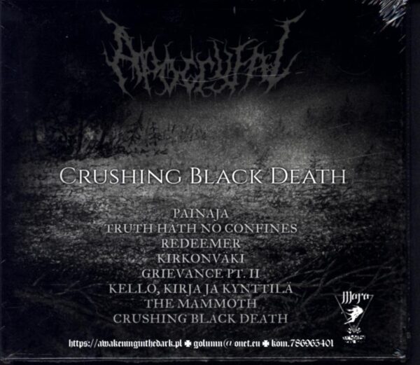 Apocryfal-Crushing Black Death-CD