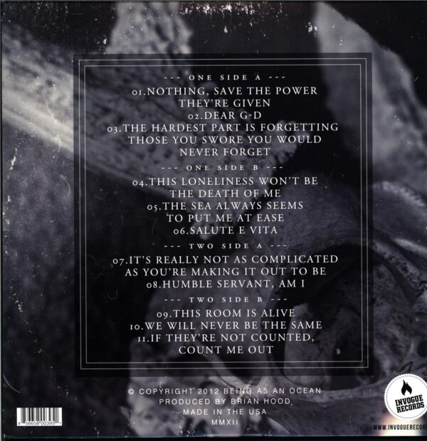 Being As An Ocean-Dear G-d...-gold LP Vinyl
