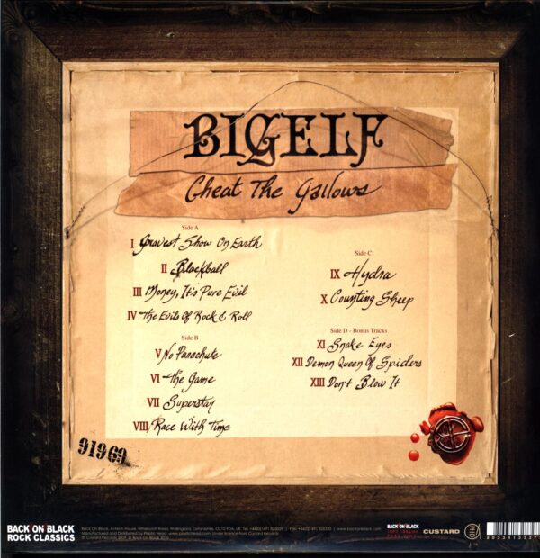 Bigelf-Cheat The Gallows-LP Vinyl