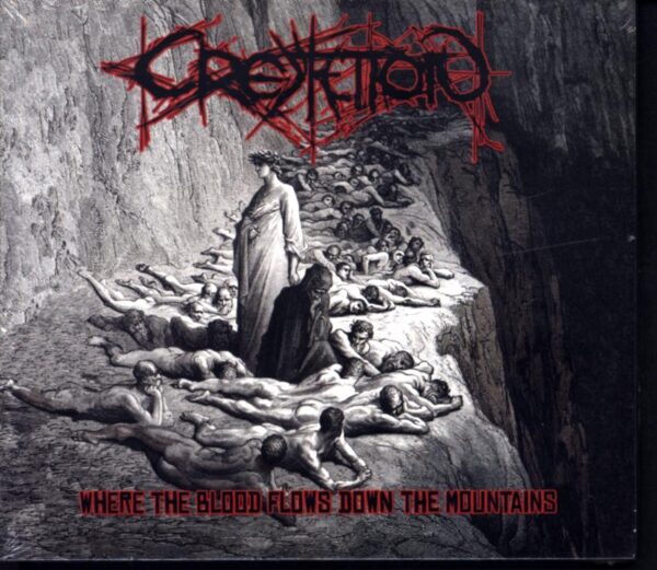 Cremation-Where The Blood Flows Down The Mountains-CD