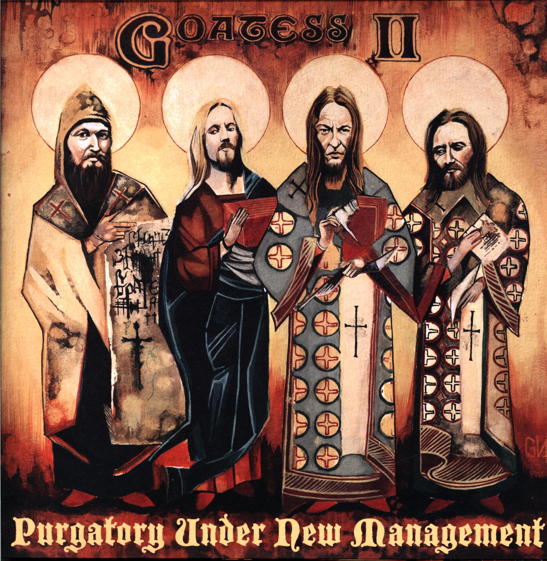 Goatess-II Purgatory Under New Management beer coloured-LP Vinyl-1 Goatess-II Purgatory Under New Management beer coloured-LP Vinyl