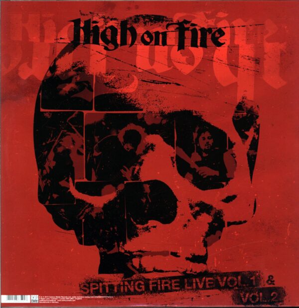 High On Fire-Spitting Fire Live Vol. 1 And Vol. 2-LP Vinyl