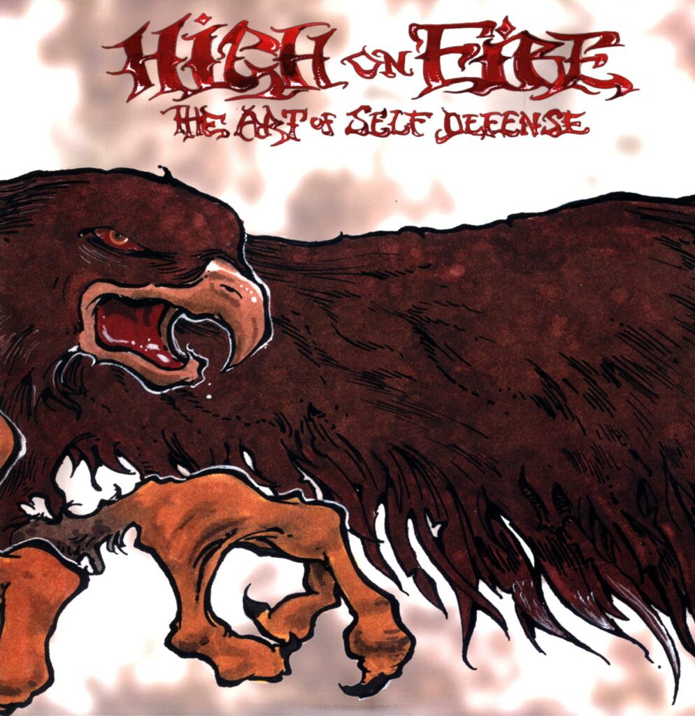 High On Fire-The Art Of Self Defense US Reissue 2007 red-LP Vinyl