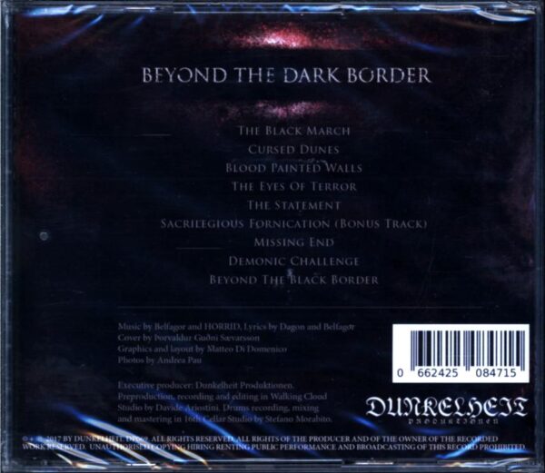 Horrid-Beyond The Dark Border-CD