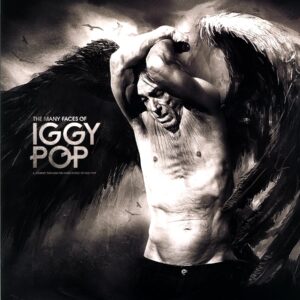 Iggy Pop-The Many Faces Of Iggy Pop (A Journey Through The Inner World Of Iggy Pop) white black marbled-LP Vinyl