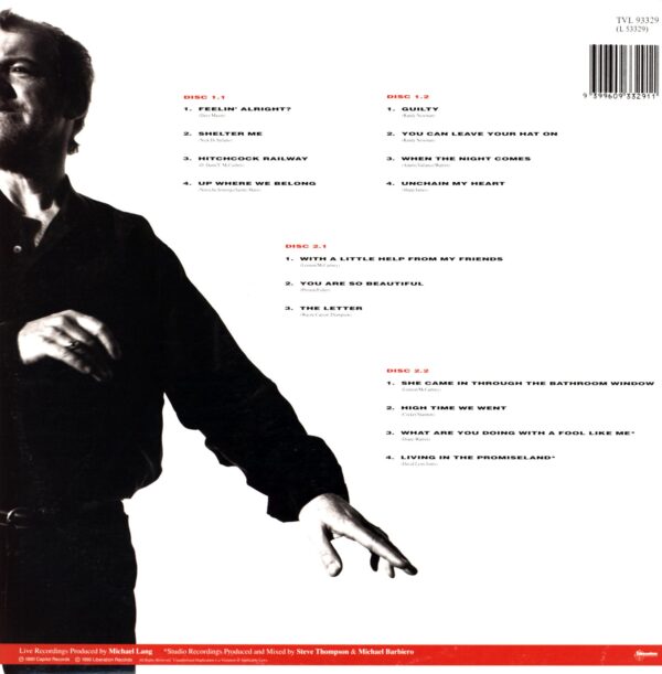 Joe Cocker-Joe Cocker Live Australia 1990-LP Vinyl