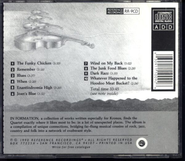 Kronos Quartet-In Formation-CD