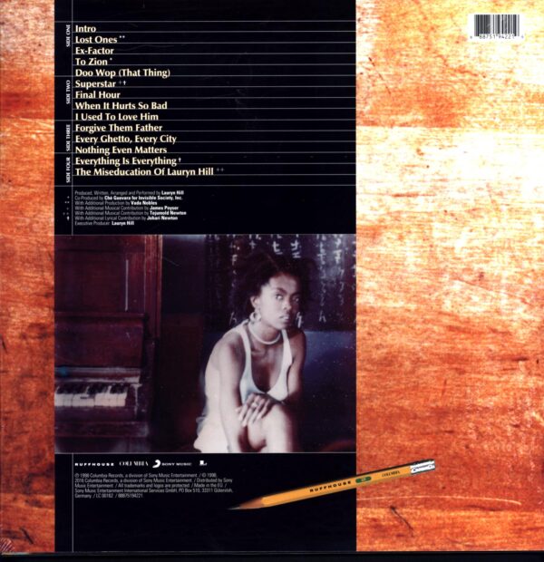 Lauryn Hill-The Miseducation Of Lauryn Hill-LP Vinyl Reissue
