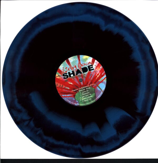 Living Colour-Shade blue purple swirl-LP Vinyl