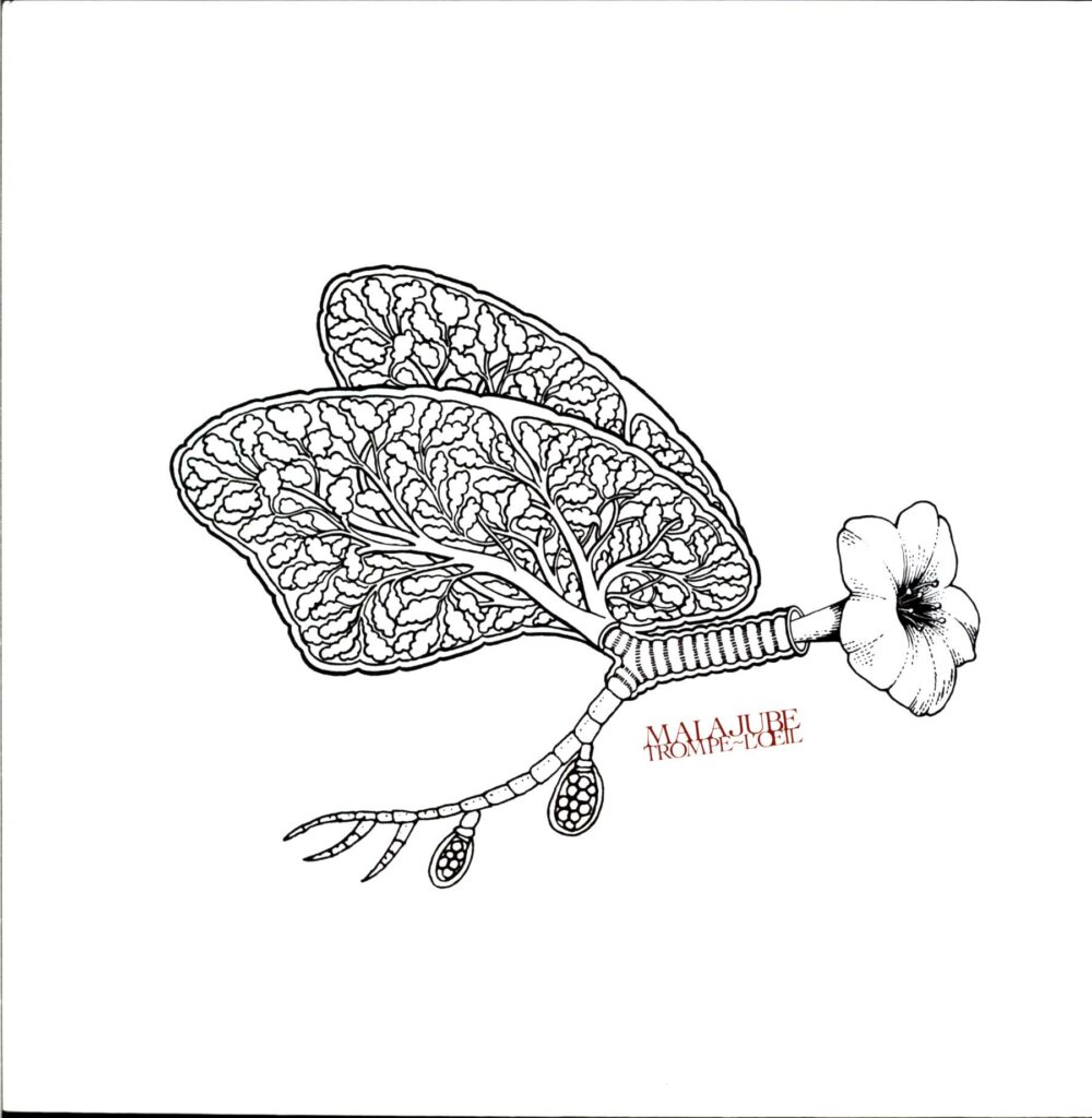 Malajube-Trompe-L'Oeil blue-white-LP Vinyl