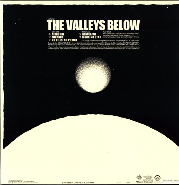 Mamont-The Valleys Below-blue 12 Vinyl