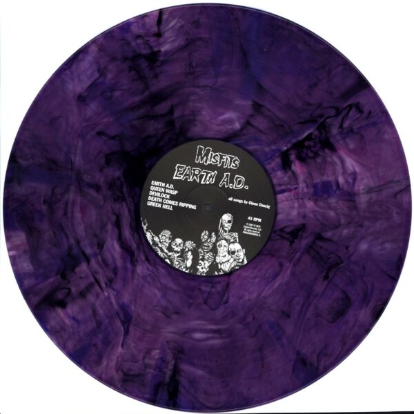 Misfits-Earth A.D. - Wolfs Blood-LP Vinyl RSD Essential purple swirl