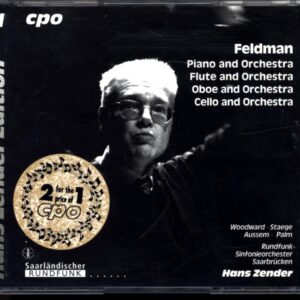 Morton Feldman-Piano And Orchestra - Flute And Orchestra - Oboe And Orchestra - Cello And Orchestra-CD