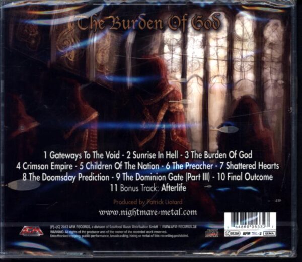 Nightmare-The Burden Of God-CD