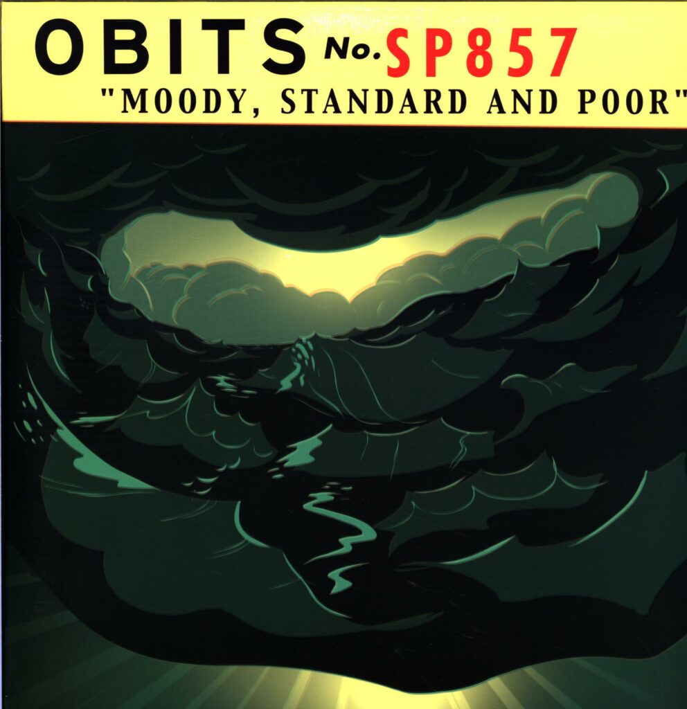 Obits-Moody Standard And Poor-green LP Vinyl
