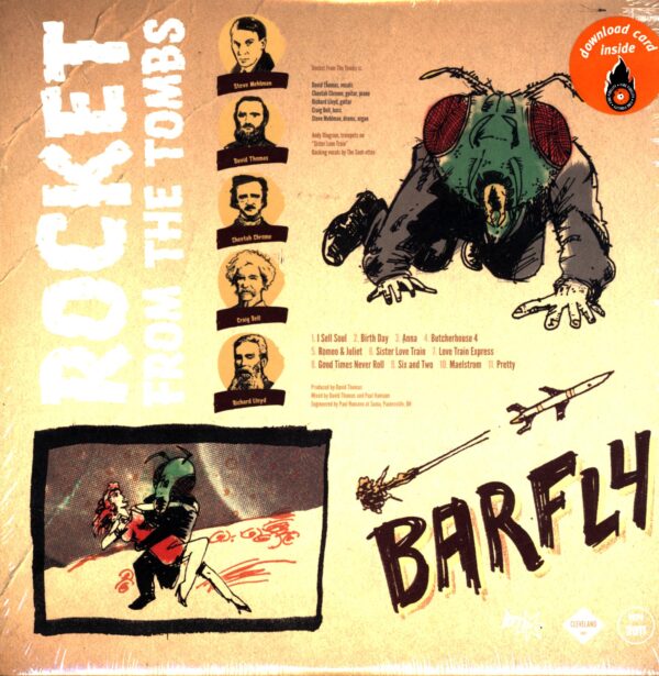 Rocket From The Tombs-Barfly-LP Vinyl