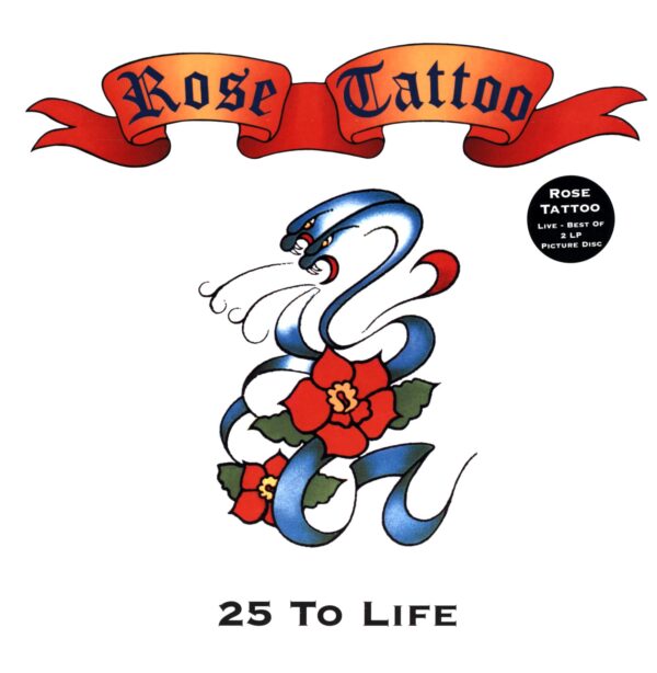 Rose Tattoo-25 To Life-LP Vinyl