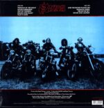 Saxon-Denim And Leather-LP Vinyl blue splatter