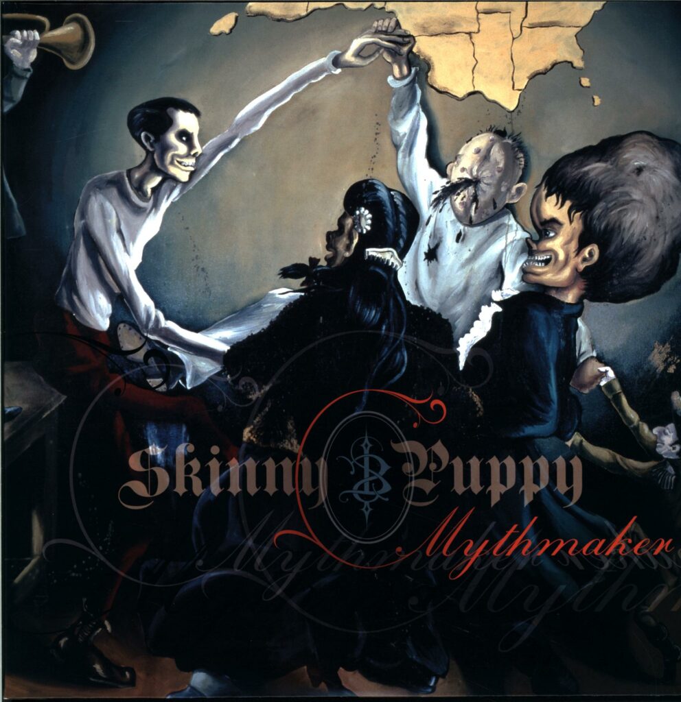 Skinny Puppy-Mythmaker-gold LP Vinyl