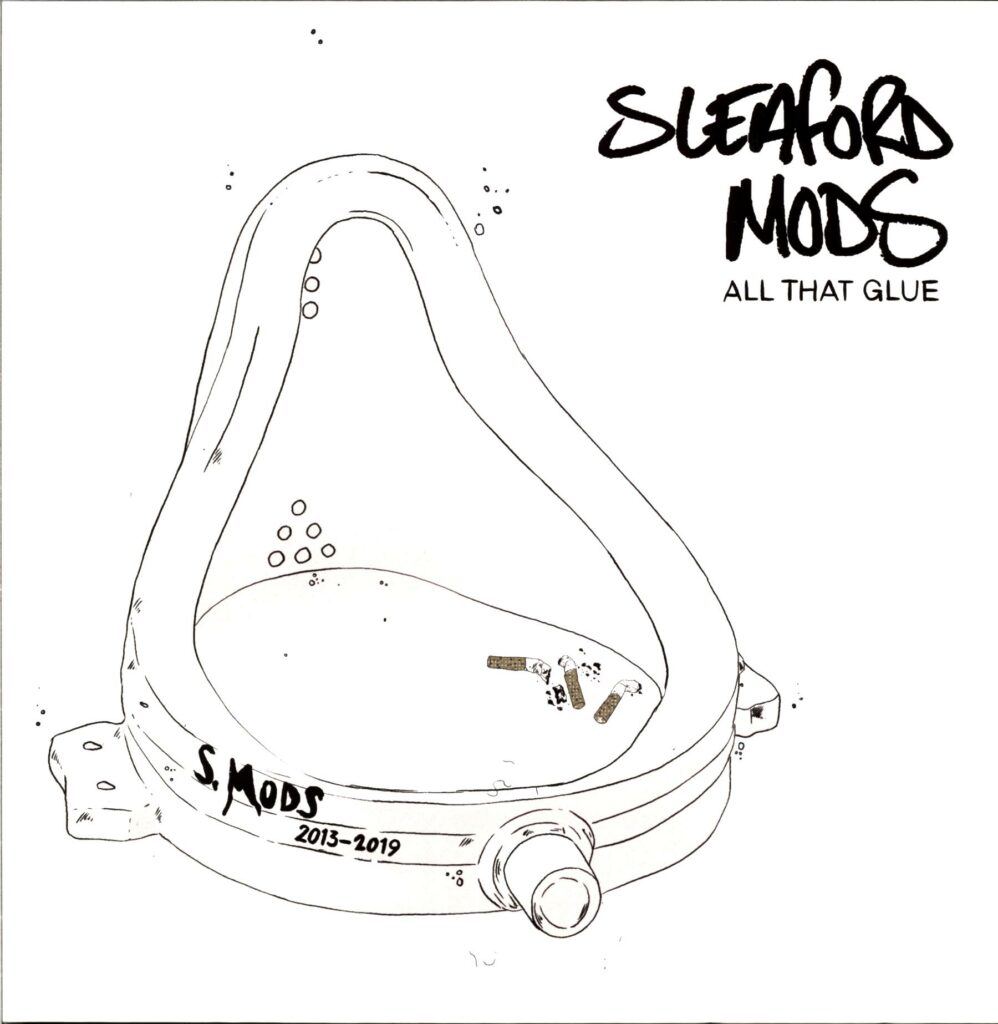 Sleaford Mods-All That Glue white-LP Vinyl