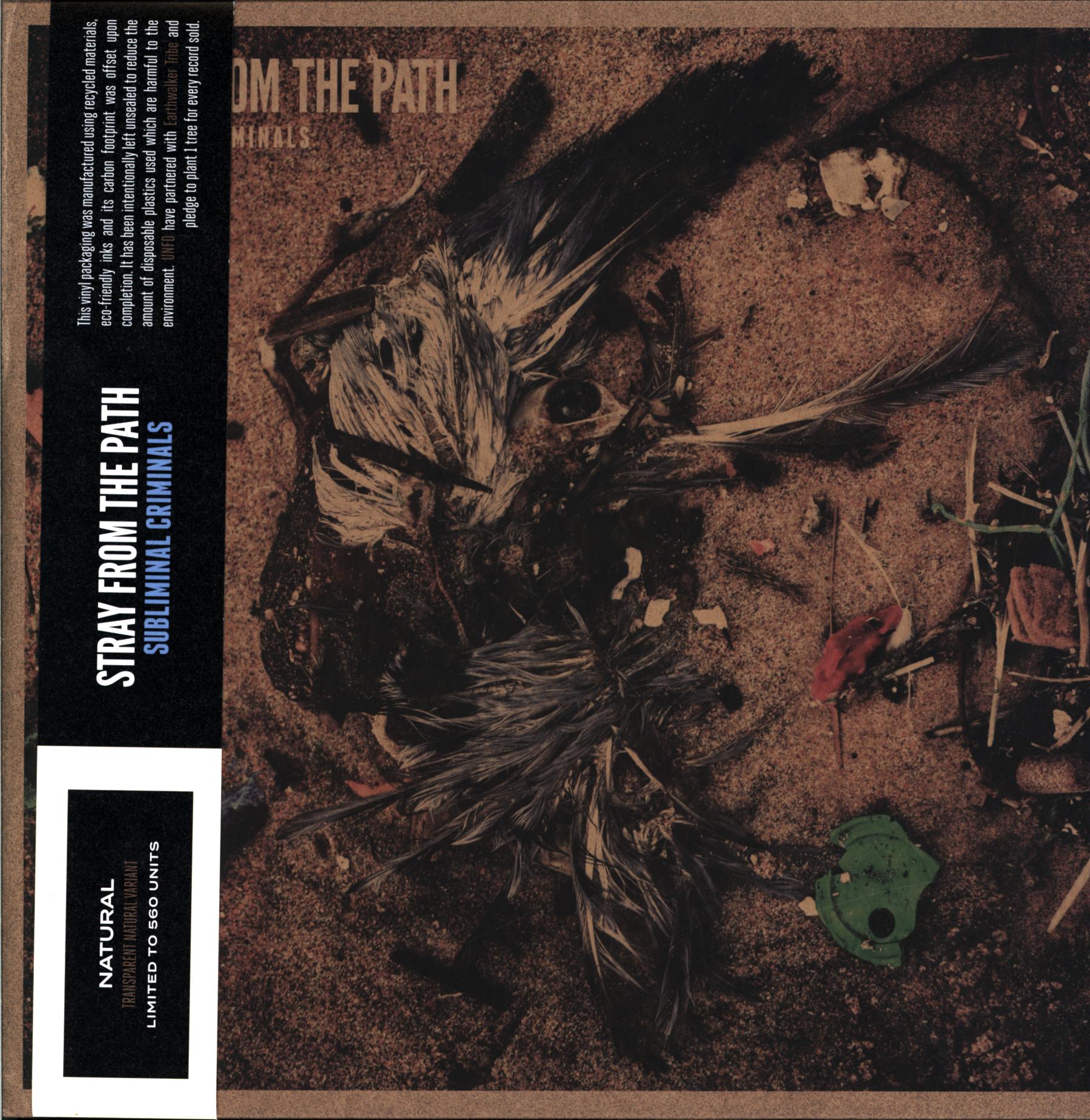 Stray From The Path-Subliminal Criminals clear-LP Vinyl-1 Stray From The Path-Subliminal Criminals clear-LP Vinyl