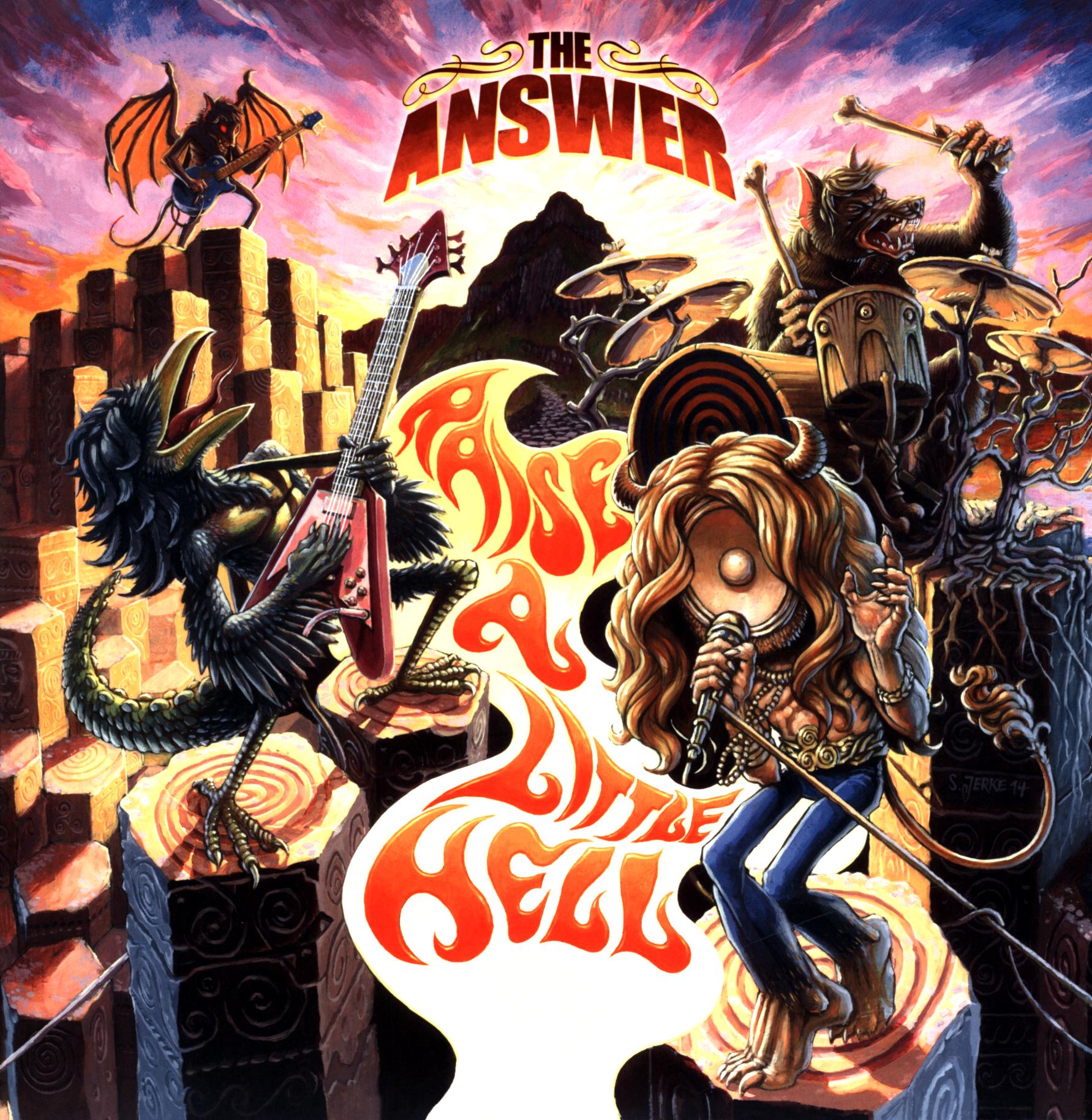 The Answer-Raise A Little Hell-LP Vinyl-1 The Answer-Raise A Little Hell-LP Vinyl