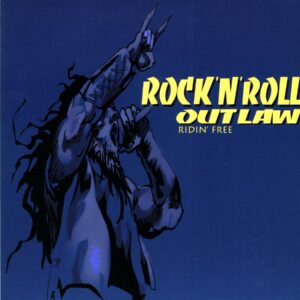 The Rock'N'Roll Outlaw-Ridin' Free blue-LP Vinyl