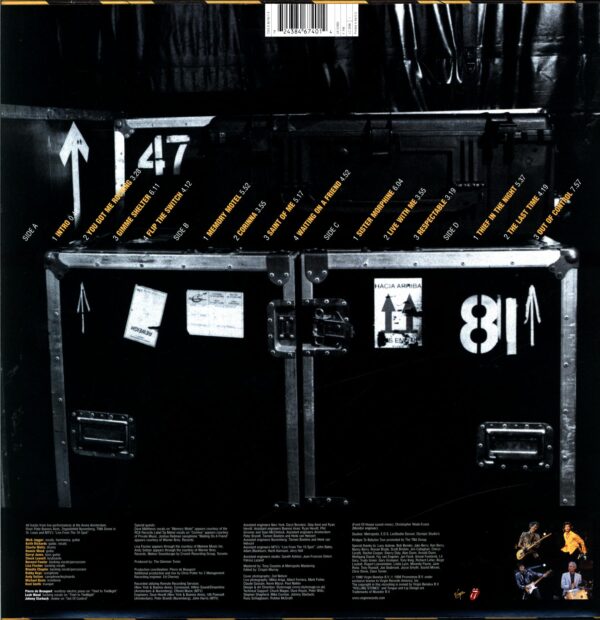 The Rolling Stones-No Security EU 1998-LP Vinyl