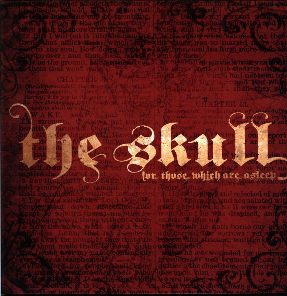 The Skull-For Those Which Are Asleep-gold LP Vinyl