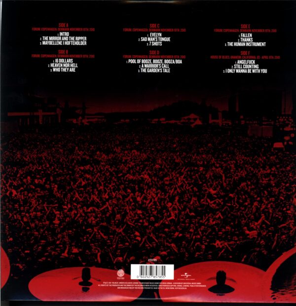 Volbeat-Live From Beyond Hell - Above Heaven red-LP Vinyl