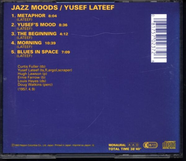 Yusef Lateef-Jazz Mood-CD