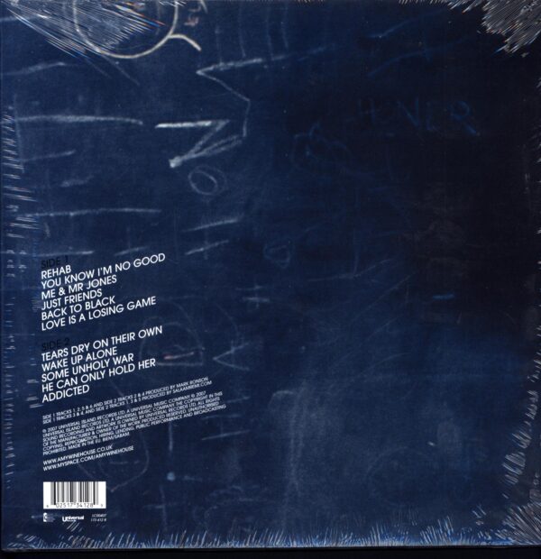 Amy Winehouse-Back To Black-LP Vinyl