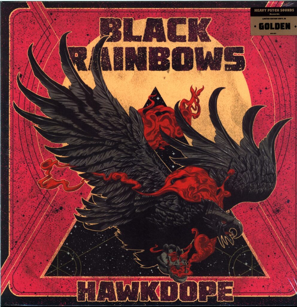 Black Rainbows-Hawkdope-gold LP Vinyl